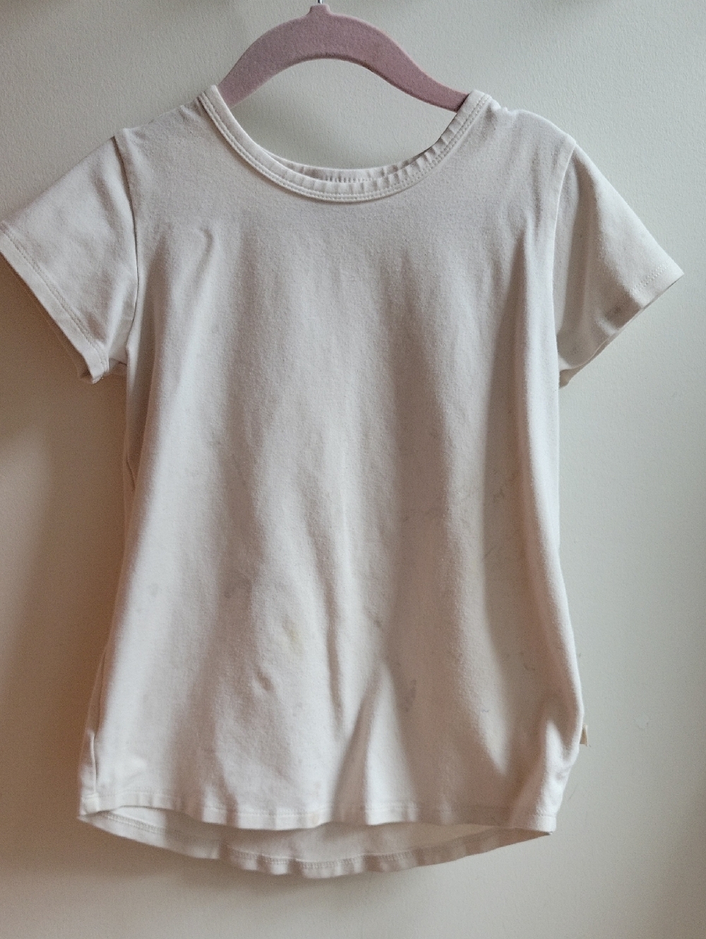 Jax And Lennon Basic White Tee 4/5 Years